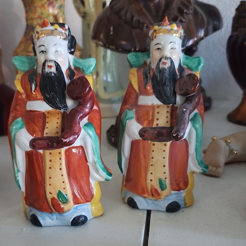 Colorful Ceramic Figurines